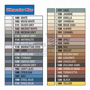 Mapei Ultracolor Plus Fa Grout Color Chart