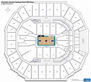 charlotte hornets seating charts at spectrum center rateyourseats com