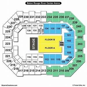 Raising Cane S River Center Arena Seating Chart Seating Charts Tickets