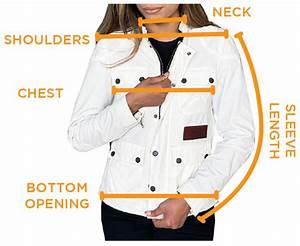 Women 39 S Mccoy Jacket Size Chart Tobacco Motorwear