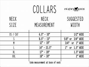 Sizing Charts Peachy Keen Pets