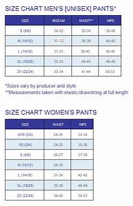 Pants Size Chart Mens Greenbushfarm Com