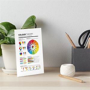Colour Theory Uk Poster By Pennyandhorse Color Theory Art Boards