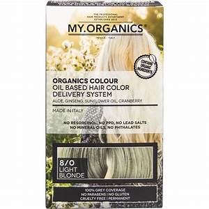 Buy My Organics Organic Hair Colour 8 0 Light Online At Chemist