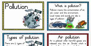 Pollution A4 Wall Charts Teacha