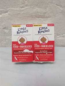 Little Remedies Fever Reliever Natural Mixed Berry Infants 2 Fluid
