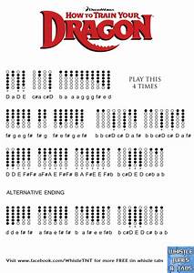 how to train your dragon tin tin whistle tunes tabs