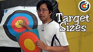 Archery Target Sizes Youtube