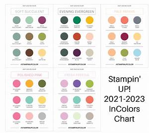 Color Chart 2021 2023 Incolors By Stampin 39 Up Tx Stampin 39 