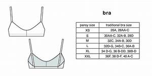 Bra Size Chart Pansy