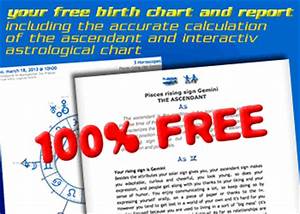 Free Birth Chart Free Personalized Astrology Reports Horoscope