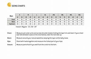 Carhartt Size Chart Men 39 S Scrubs 39 N Such