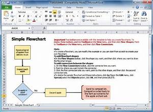 Flow Chart Template Excel