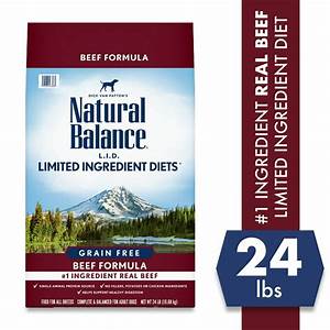 natural balance limited ingredient diets beef formula dry dog food 24