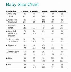 New Absolutely Free Baby Size Chart Strategies Weekly I Ll Have
