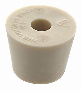 Problem Solver Size 6 Drilled Rubber Stopper Hobby Homebrew