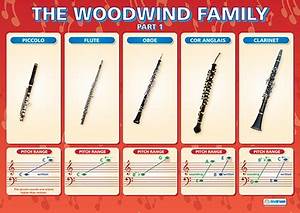 Music Schools Chart The Woodwind Family 1