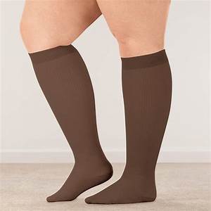 Silver Stepstm Wide Calf Compression Socks 8 15 Mmhg Ebay