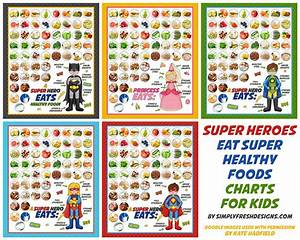 Healthy Eating Charts For Kids Simply Fresh Designs Healthy Food