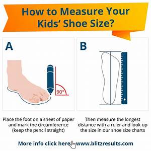 How To Measure Shoe Size At Home Easily