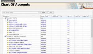 How To Create Chart Of Accounts Qne Software Philippines Inc