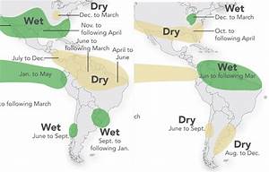 Likely El Niño Left And La Niña Right Rainfall Impacts In Latin