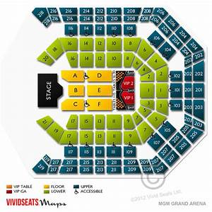 Tickets At Mgm Grand Garden Arena Las Vegas At