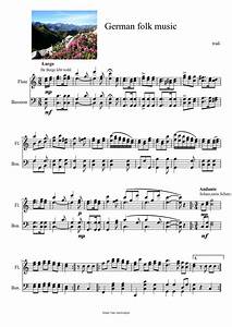 german folk music sheet music download free in pdf or midi