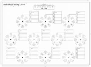 8 Person Round Table Seating Chart Wedding Table Seating Chart