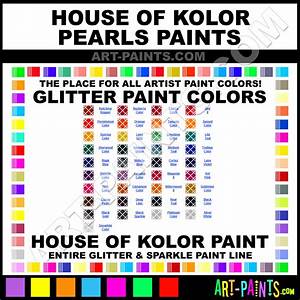 House Of Kolors Paint Chart