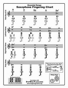 Best Alto Sax Chart Free Saxophone Notes Alto Saxophone