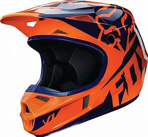 Fox Racing Youth V1 Race Dot Helmet Ebay