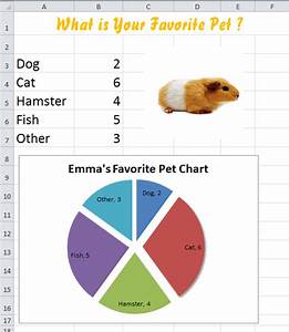 Excel Lesson Plan What Is Your Favorite Pet K 5 Technology Lab