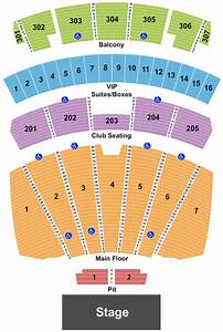 Arizona Financial Theatre Endstage Rows Seating Chart Cheapo Ticketing