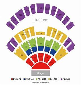 Warfield Sf Seating Chart Performing Arts Center Seating Charts