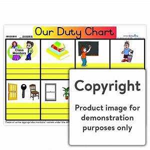 Our Duty Chart Depicta