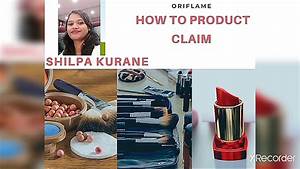 Oriflame How To Product Claim Youtube