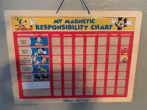Mickey Mouse Clubhouse My Magnetic Responsibility Chart By 