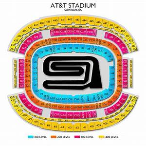 At T Stadium Tickets At T Stadium Seating Chart Vivid Seats