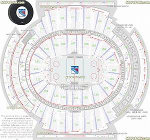  Square Garden Seating Chart Rangers Hockey Large Plan