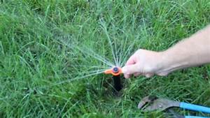 How To Adjust A Hunter Mp Rotator Sprinkler Head Youtube