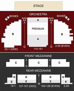 Brooks Atkinson Theater New York Ny Seating Chart Stage New