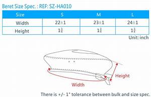 Cap Size Chart Singapore