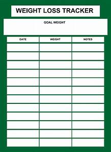 8 best images of printable weight log sheet printable daily weight