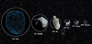 Esa Debris Of The Solar System Asteroids Otawara And Siwa