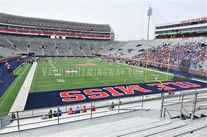 Seating Section 105 Vaught Hemingway Stadium Ole Miss Football