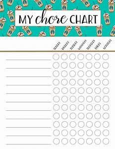 Summer Chore Charts Free Printables Secrets For Enforcing Them