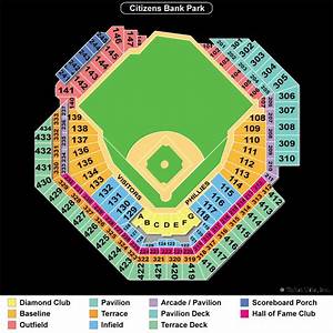Fresh Citizens Bank Park Seating Chart With Seat Numbers Seating Chart