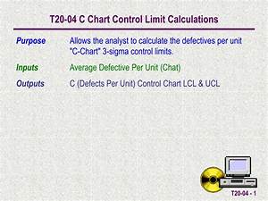 Ppt T20 04 C Chart Control Limit Calculations Powerpoint Presentation