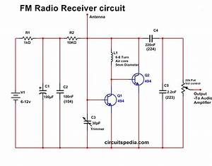 Simple Circuit Diagram Of Radio Receiver